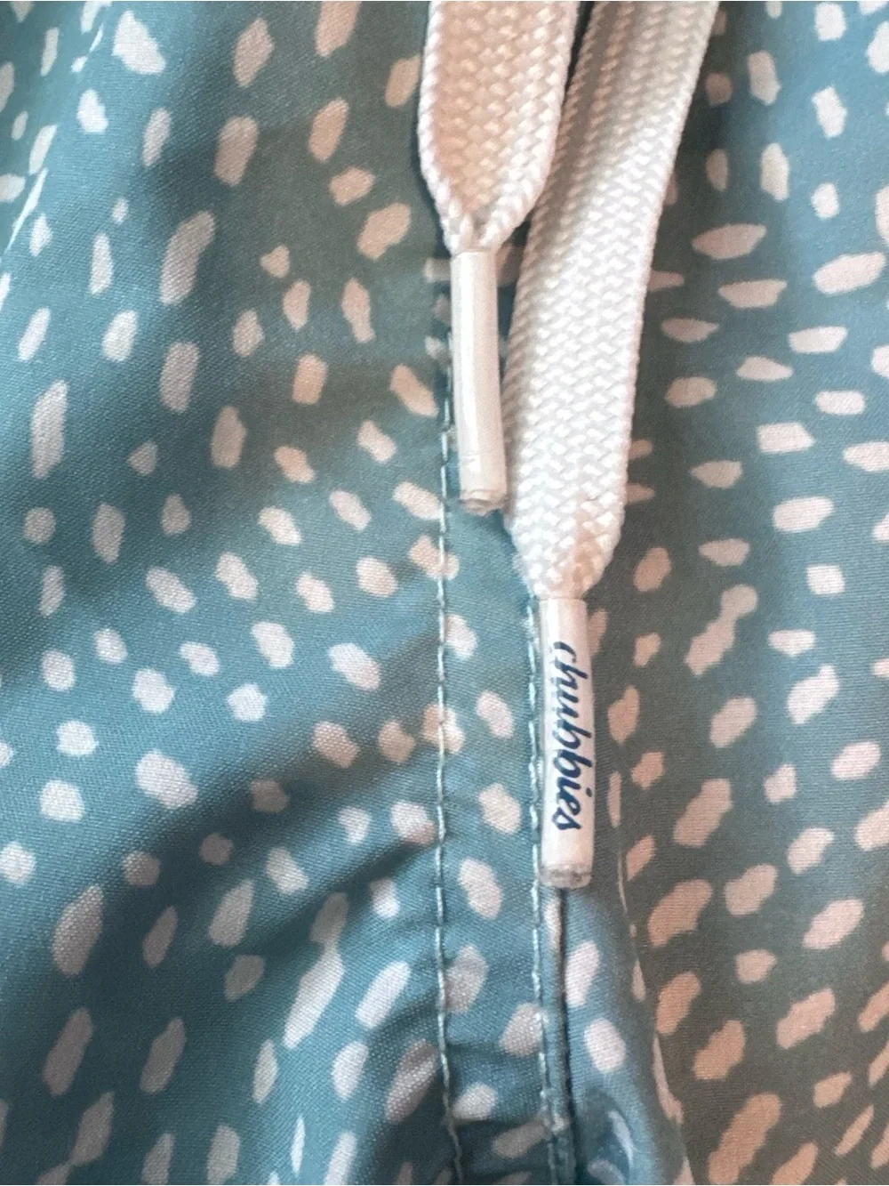 Chubbies Men's Swim Trunks Large Blue Teal 5.5 Mesh Lined Board Shorts